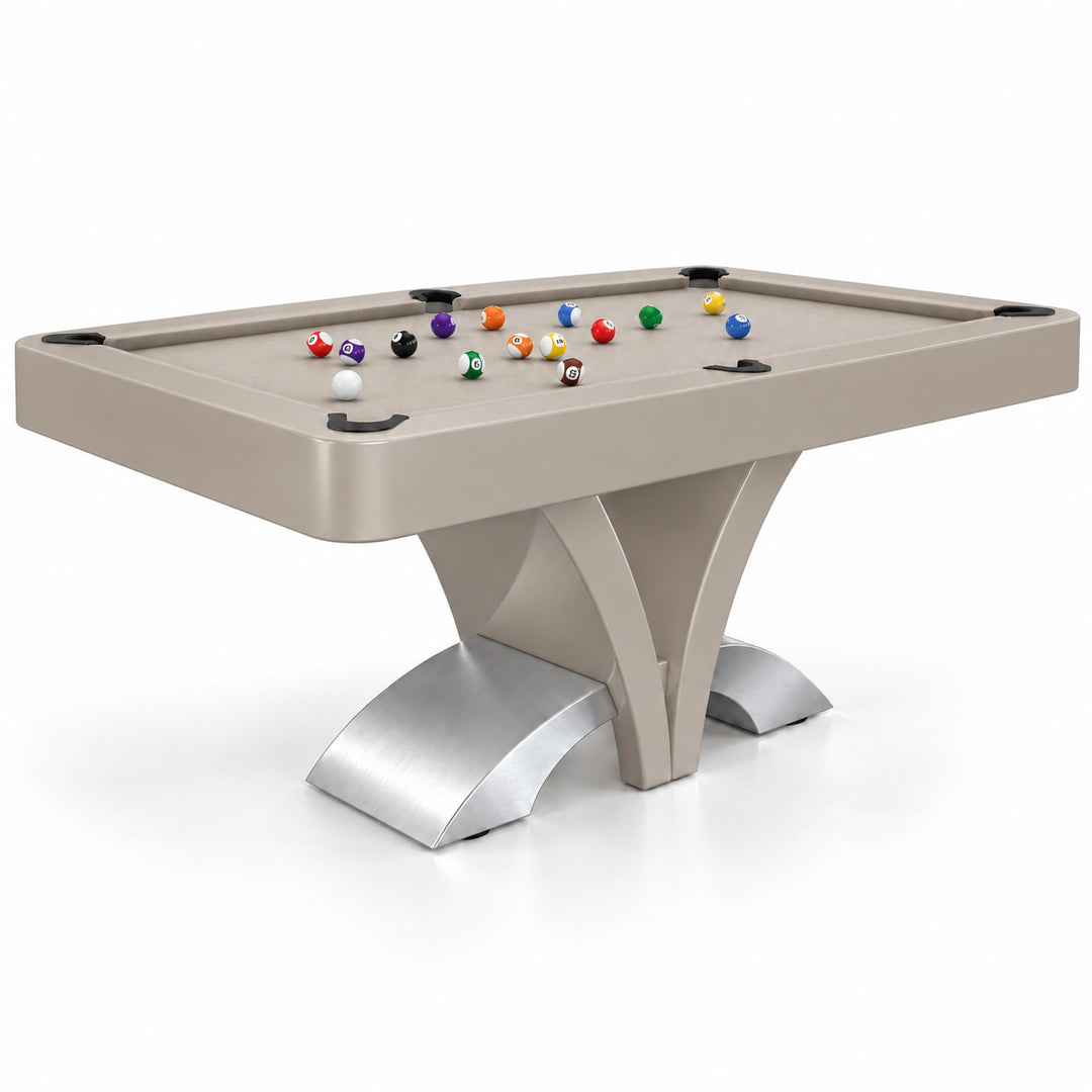 Aliya pool table - Warm Greige 