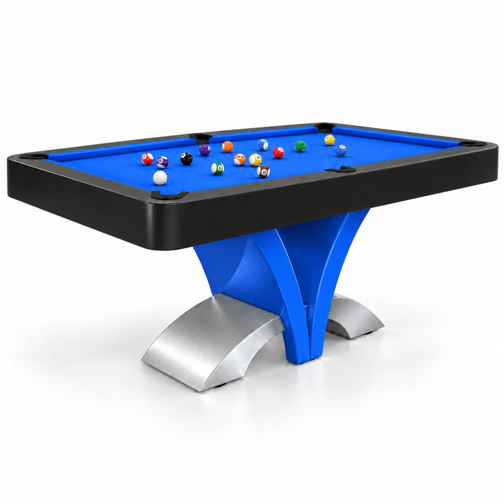 Aliya pool table - Electric Blue 