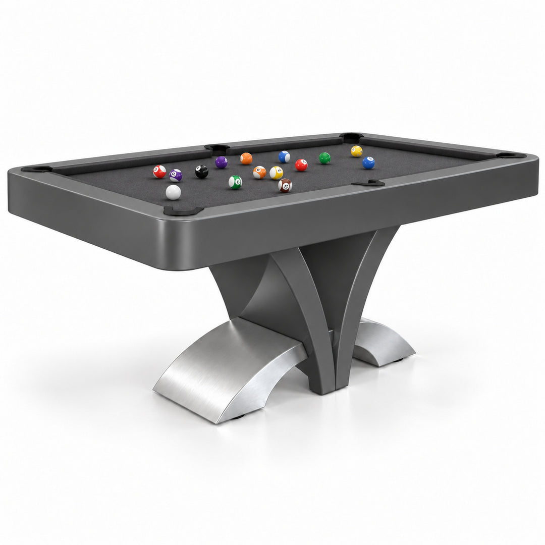 Aliya pool table - Graphite 