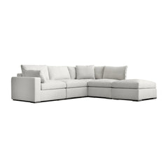 ALTA Sectional 5-Piece Chaise Right Side Facing Oat Tweed Mobital