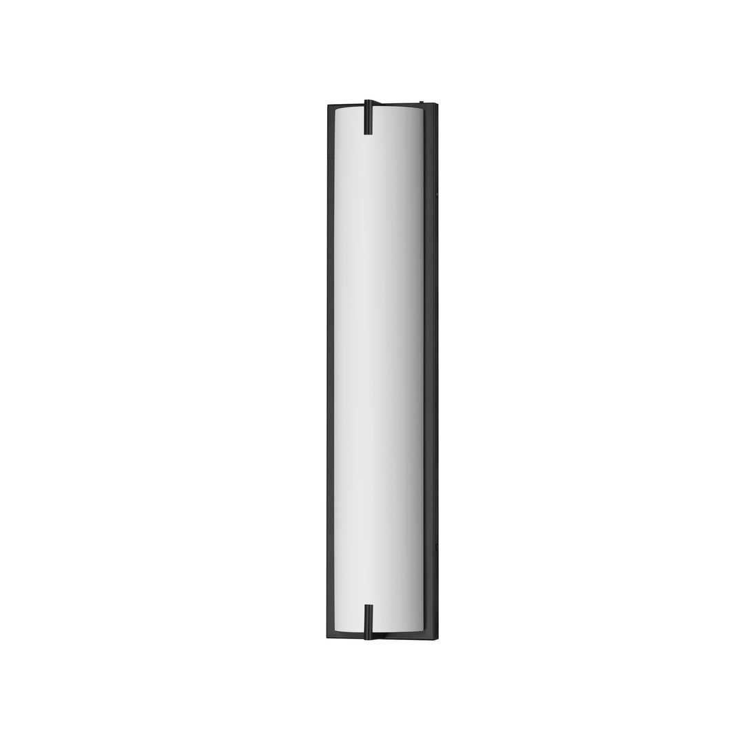Alto 24" LED Bath Sconce - 5CCT by ET2 Lighting in Black, front view