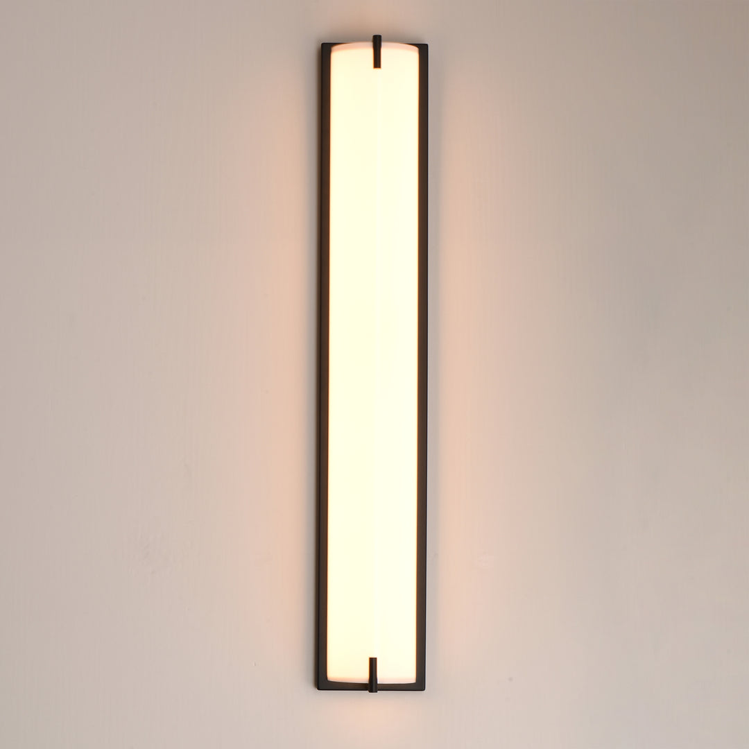 Alto 30" LED Bath Sconce - 5CCT by ET2 Lighting, styled view 2