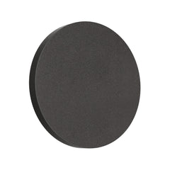 Alumilux: Dish LED Outdoor Wall Sconce by ET2 Lighting in Black, front view