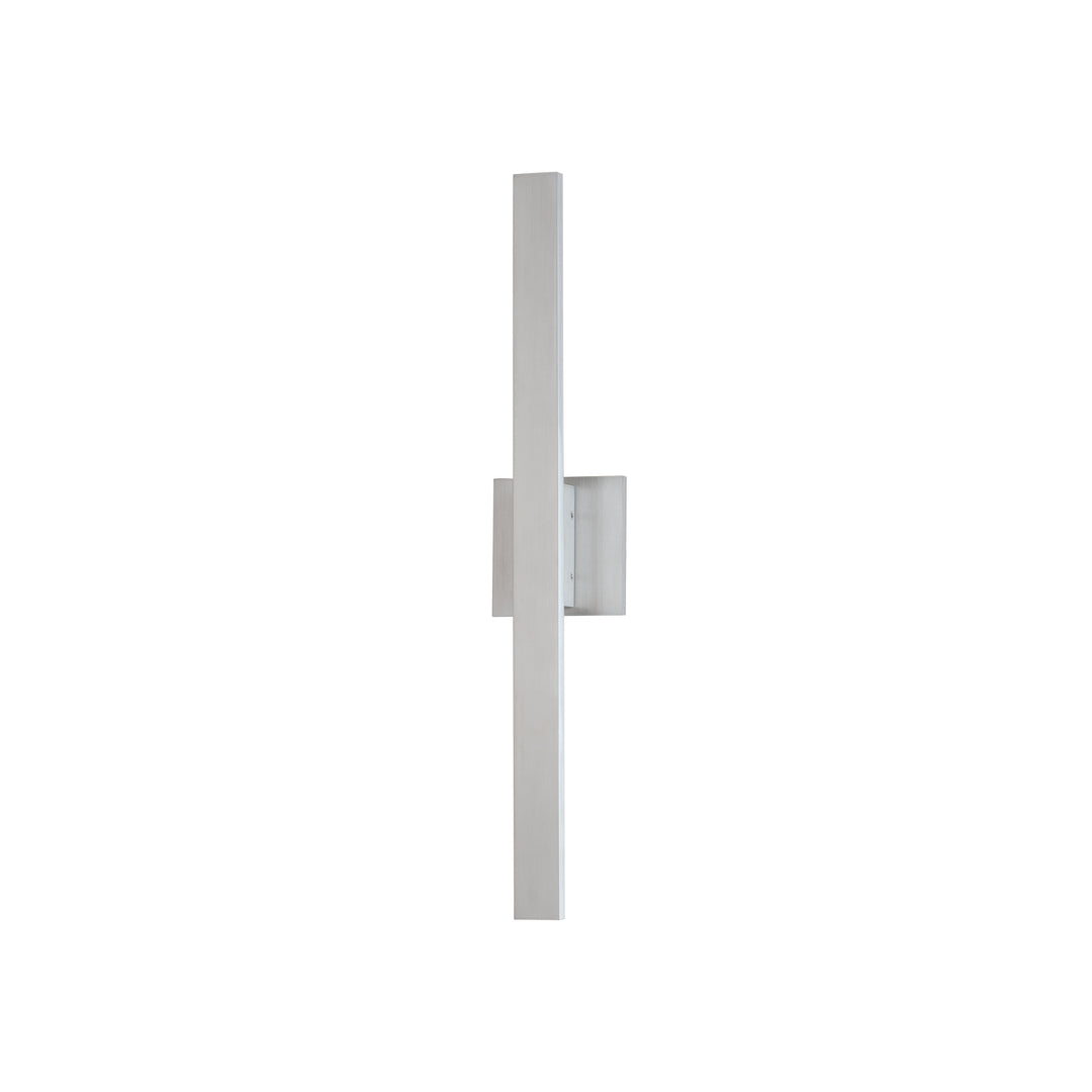 Alumilux: Line 24" LED Outdoor Wall Sconce by ET2 Lighting in Satin Aluminum finish