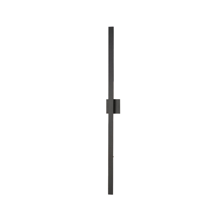Alumilux: Line 51" LED Outdoor Wall Sconce by ET2 Lighting in Black, front view