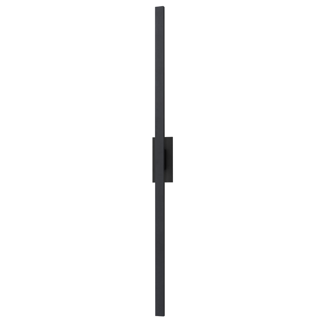 Alumilux: Line 5CCT 96" LED Outdoor Wall Sconce by ET2 Lighting in Black, front view