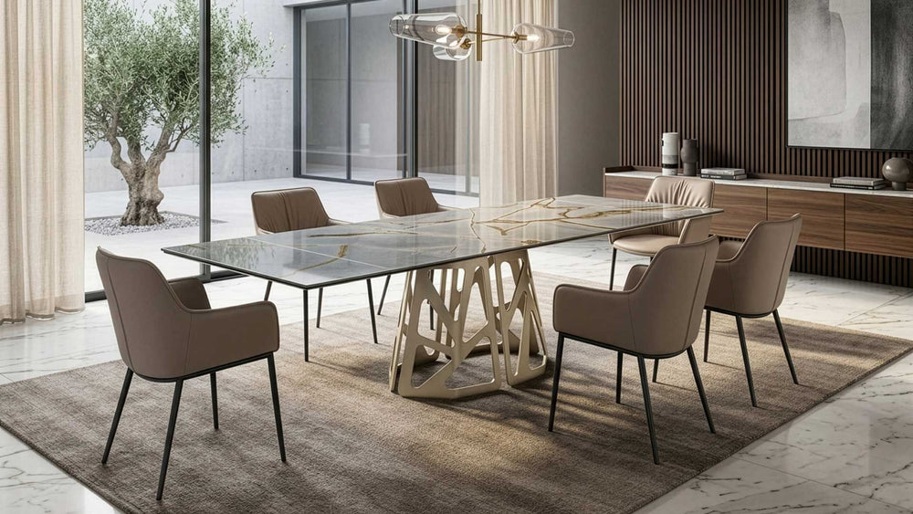 Graal Extension Dining Table by Naos