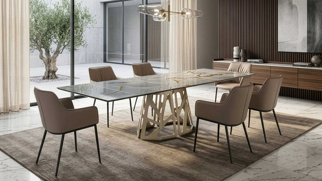Graal Extension Dining Table by Naos