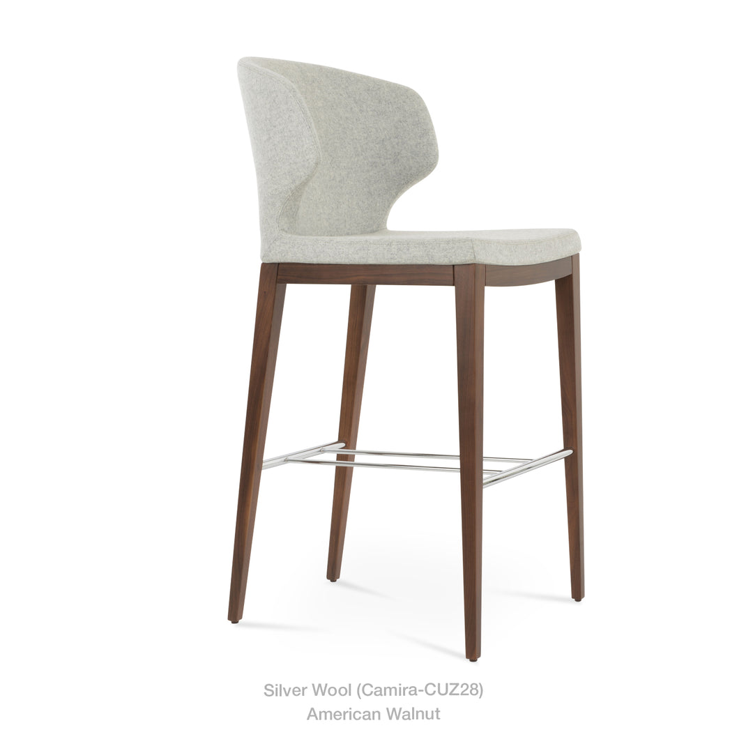 Amed Plus Wood Stool Soho Concept