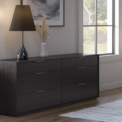 Amelia Double Dresser in a modern room setting