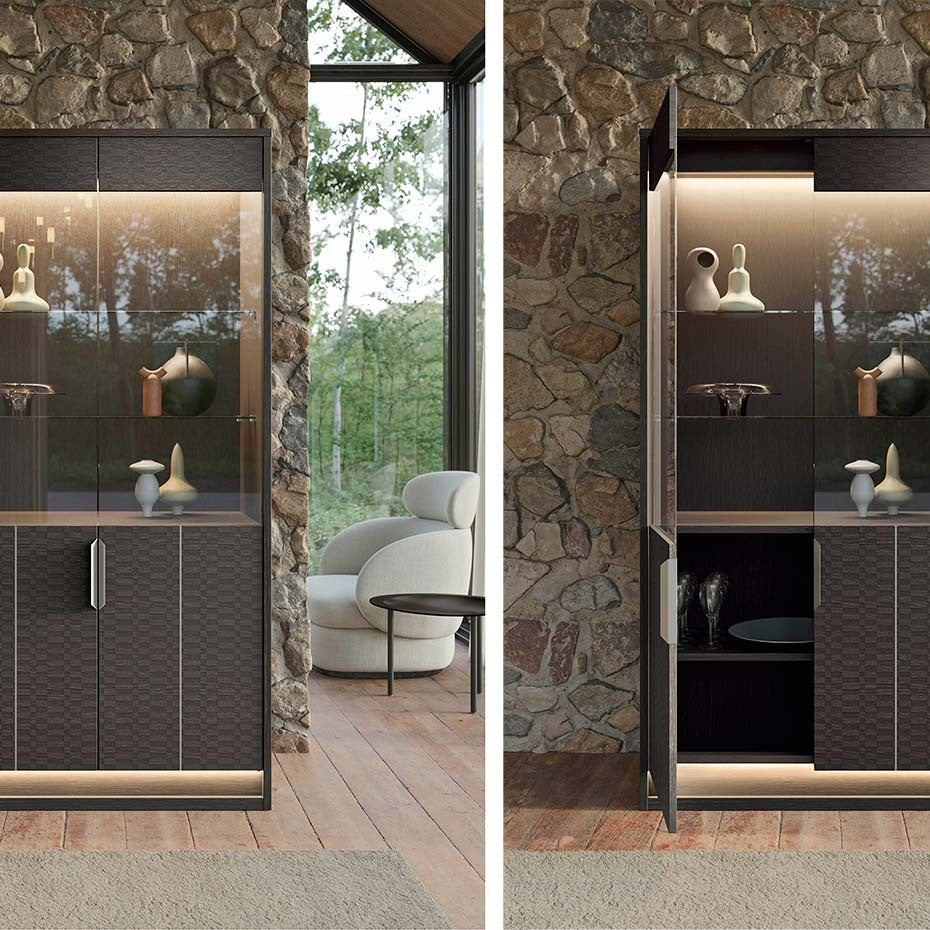 Amy 2-Door Curio Cabinet by ALF Group