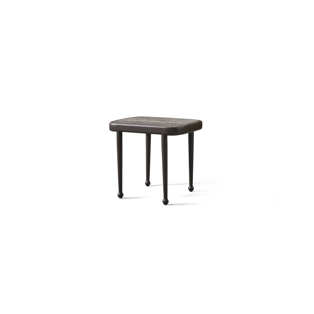 Andre Rectangle Side Table by Harbour detail view 1