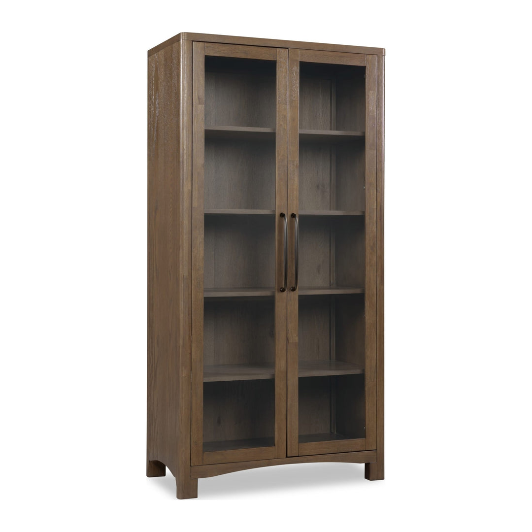Arden Curio Cabinet by Modus in Tavern Brown — product view on a white background