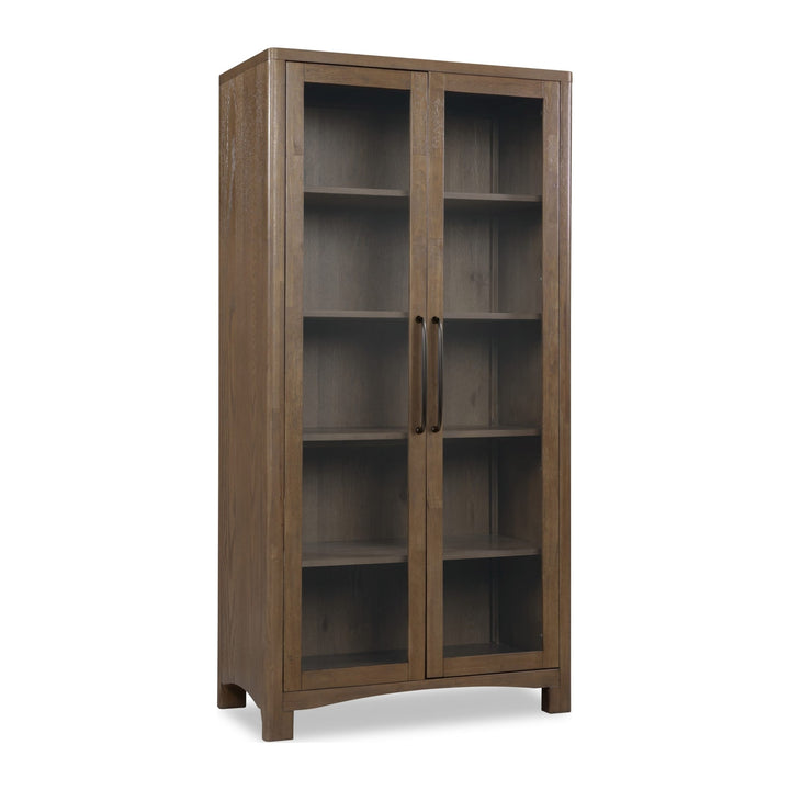 Arden Curio Cabinet by Modus in Tavern Brown — product view on a white background