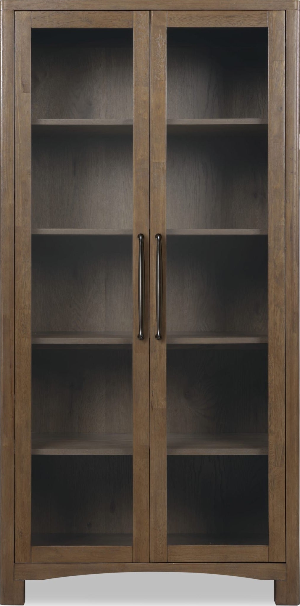Arden Curio Cabinet in Tavern Brown — lifestyle photo