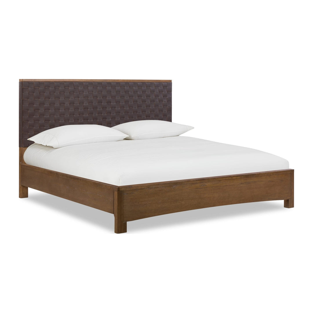 Arden Platform Bed by Modus — white background, angled view
