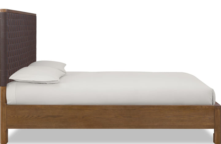 Arden Platform Bed — white background, side profile