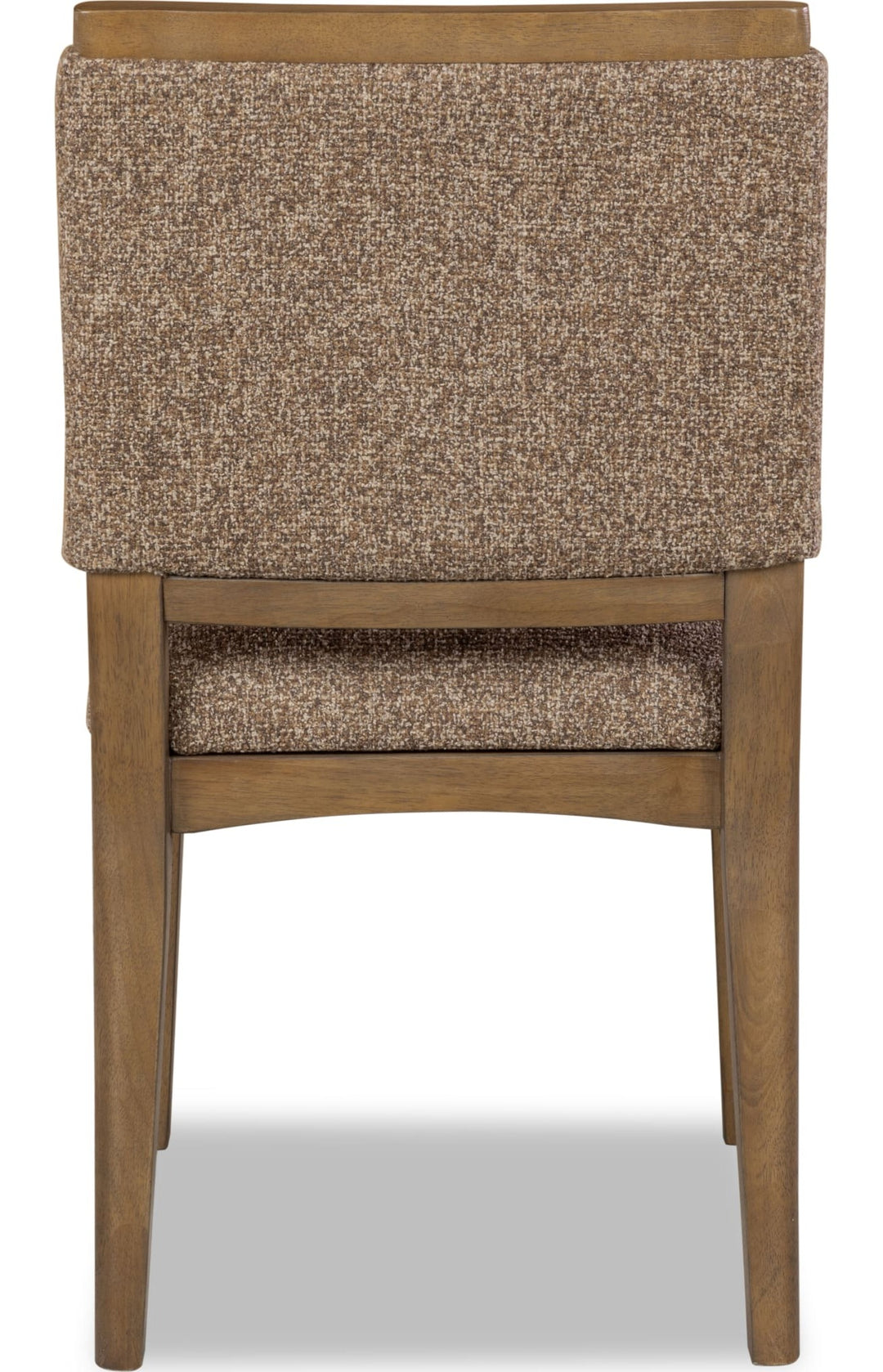 Arden Upholstered Side Chair in Tavern Brown — product view on a white background