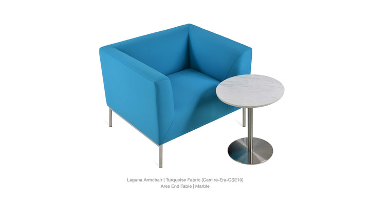 Ares End Table Marble Soho Concept
