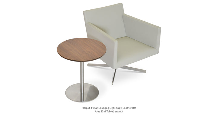 Ares End Table Walnut Soho Concept