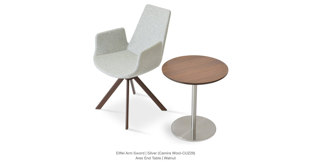Ares End Table White Soho Concept