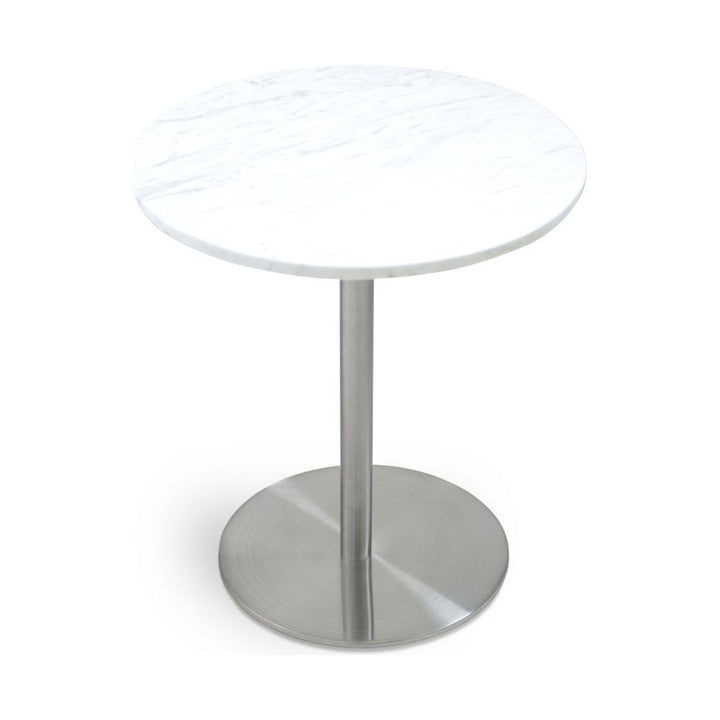 Ares End Table White Marble by Soho Concept — full product view