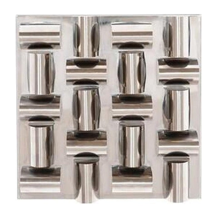 Arete Wall Tile, Stainless Steel Phillips Collection