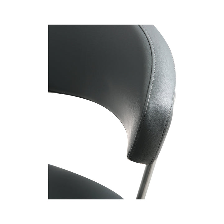 Argos Hydraulic Bar Stool — white cutout (Taji)