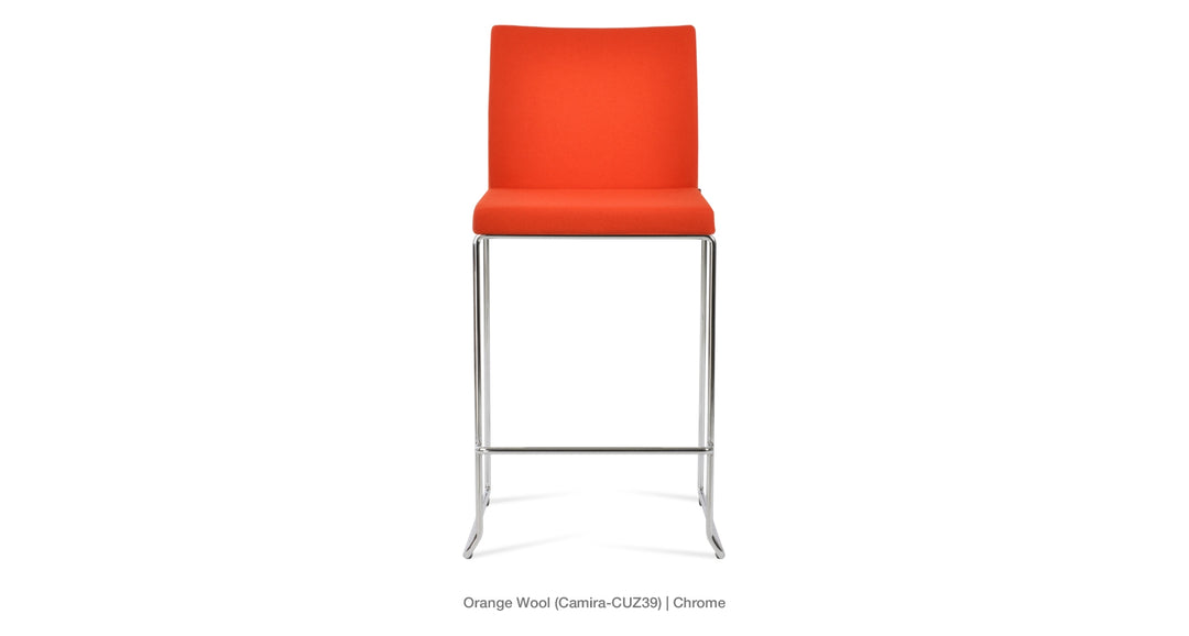 Aria Wire Stackable Stool lifestyle view