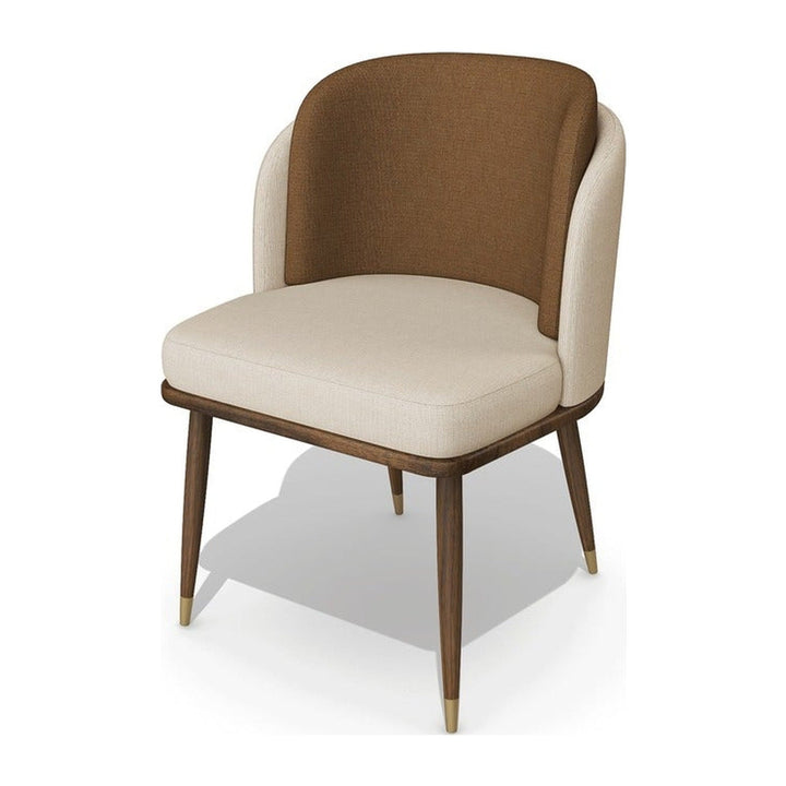 Ariane Walnut Wood Dining Chair Arditi Collection