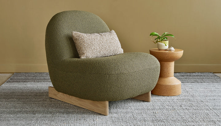 Arlo Chair by Gus Modern in a styled living space