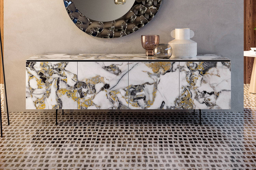 Brera Vetro Sideboard Sideboards Ozzio Italia