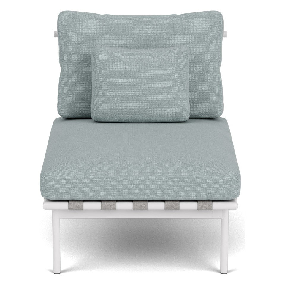 Around Deep Seating Single Module by Barlow Tyrie – No Arms / Arctic White