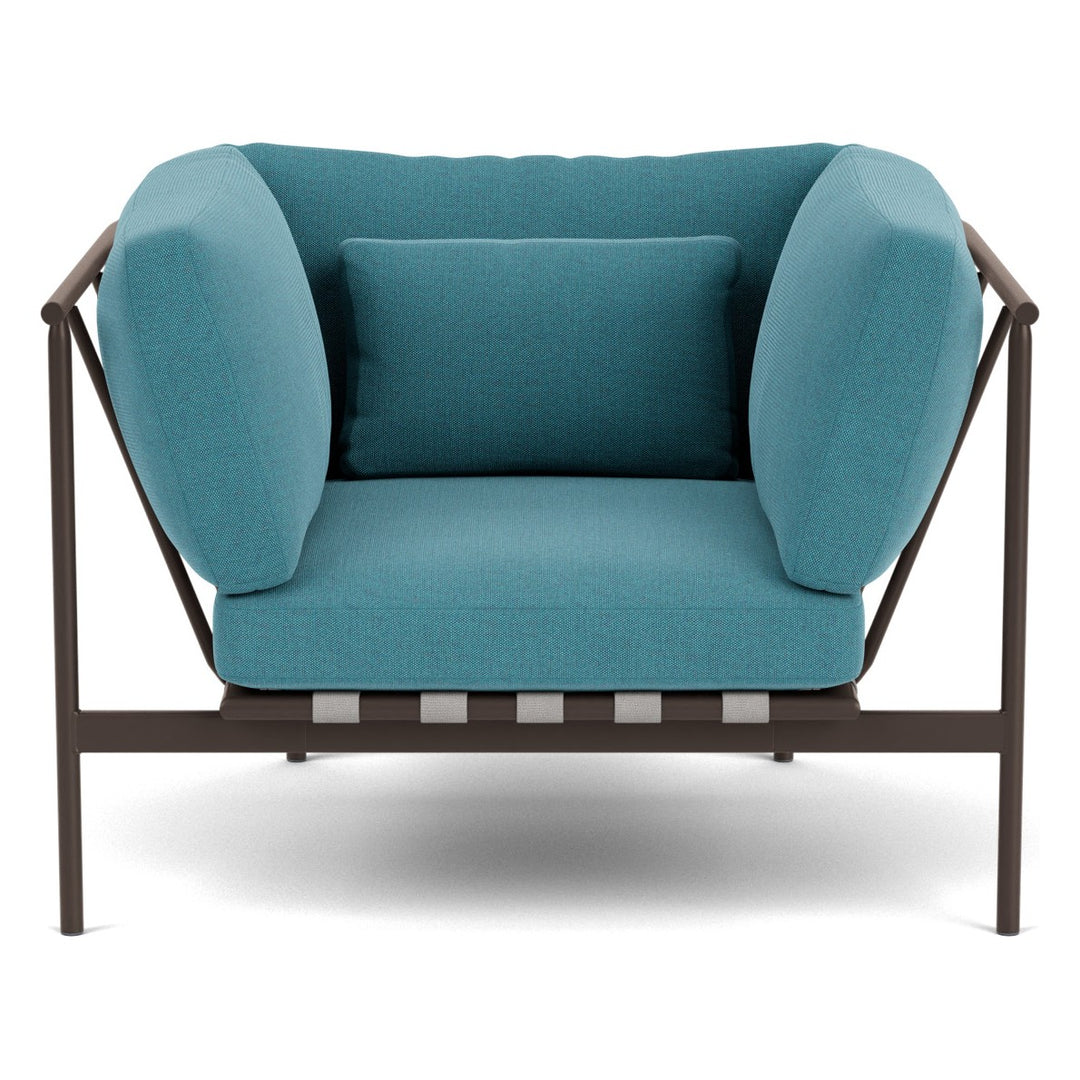 Around Deep Seating Single Module by Barlow Tyrie – Single Aluminium Arms / Forge Grey