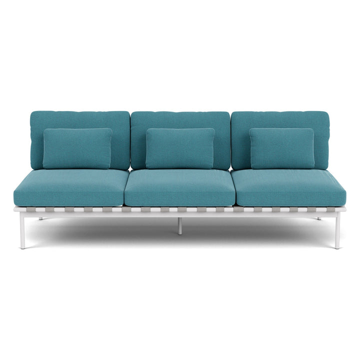 Around Deep Seating Triple Module by Barlow Tyrie – No Arms / Arctic White