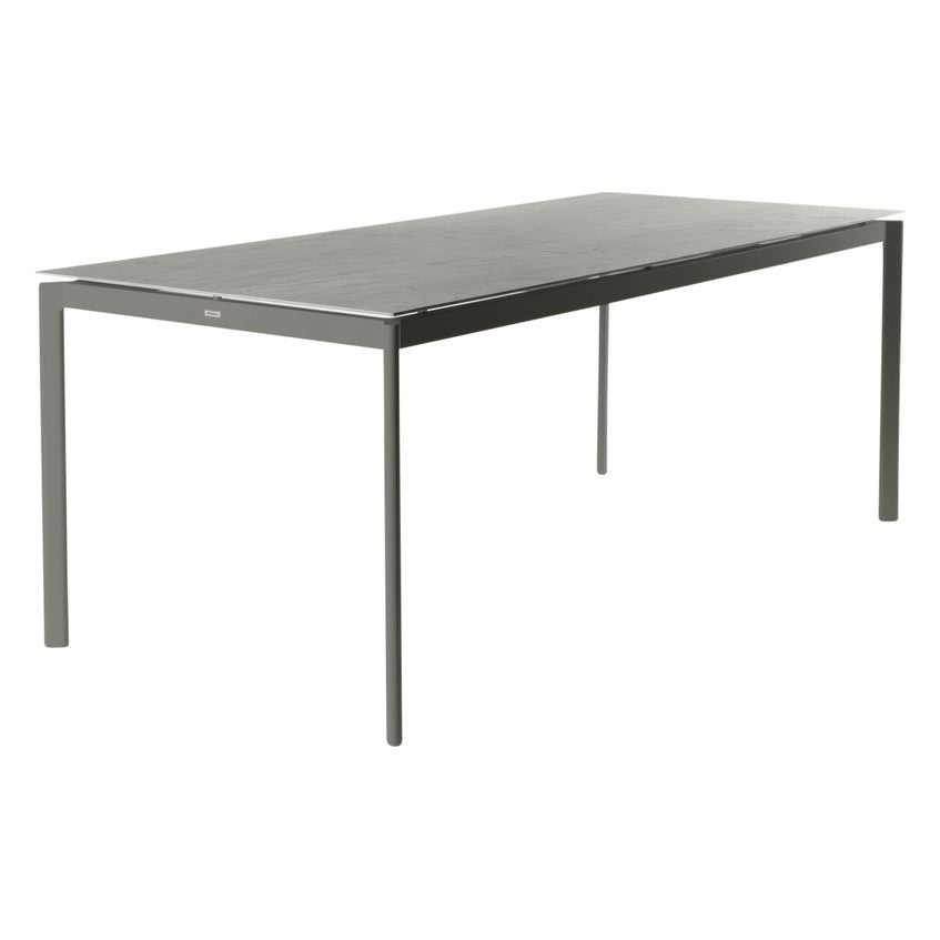 Around Dining Table 200 by Barlow Tyrie – Forge Grey / Dusk Ceramic