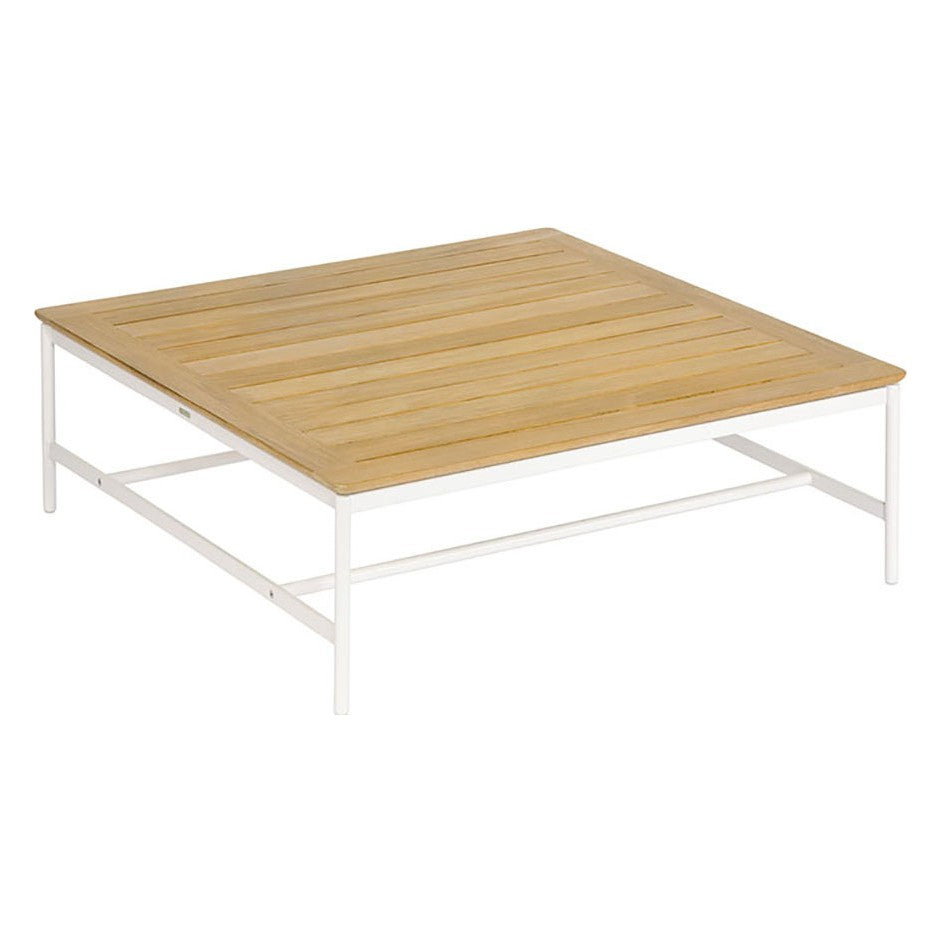 Around Low Table 100 by Barlow Tyrie – Arctic White, white background
