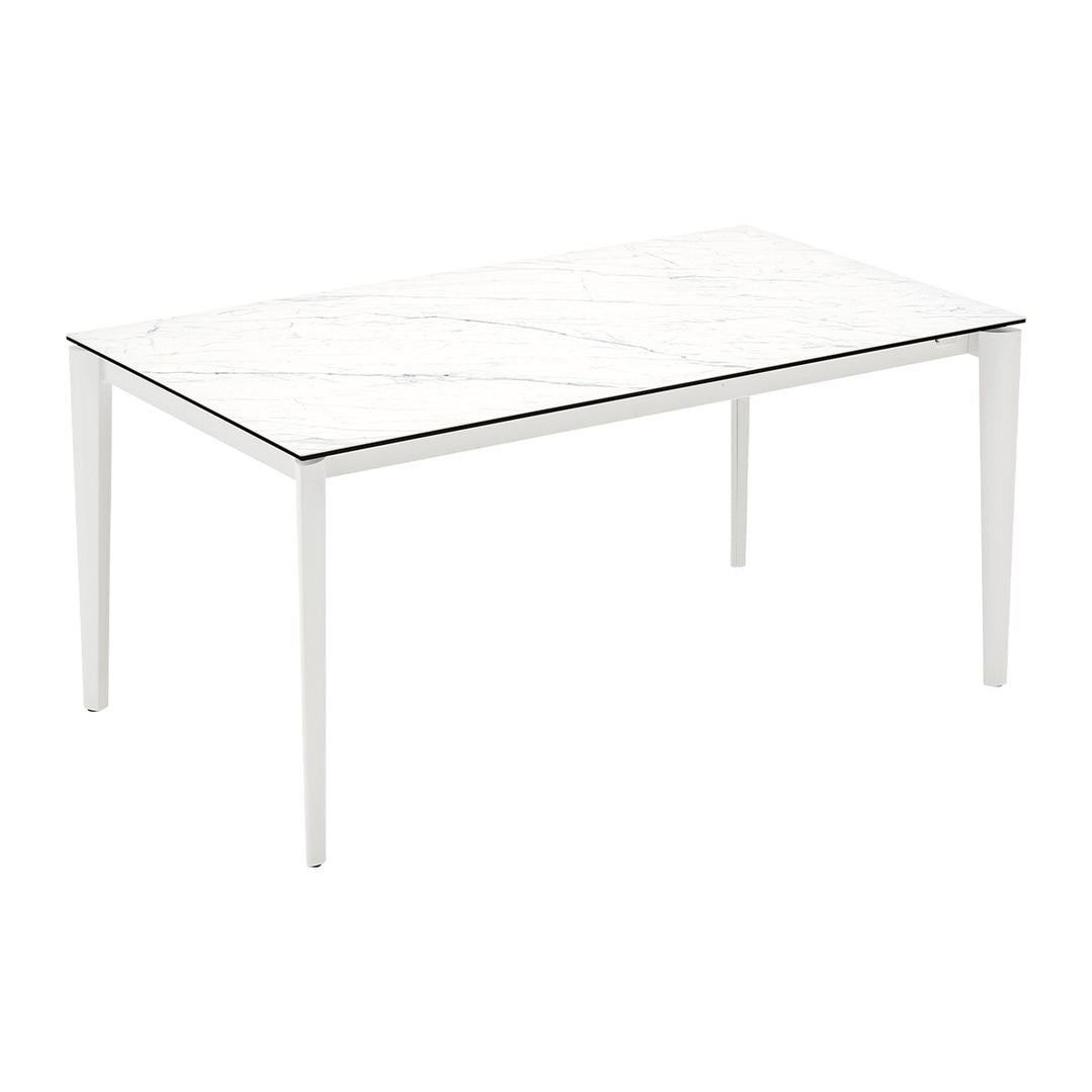 Artic Fast Extendable Dining Table by Connubia, white background
