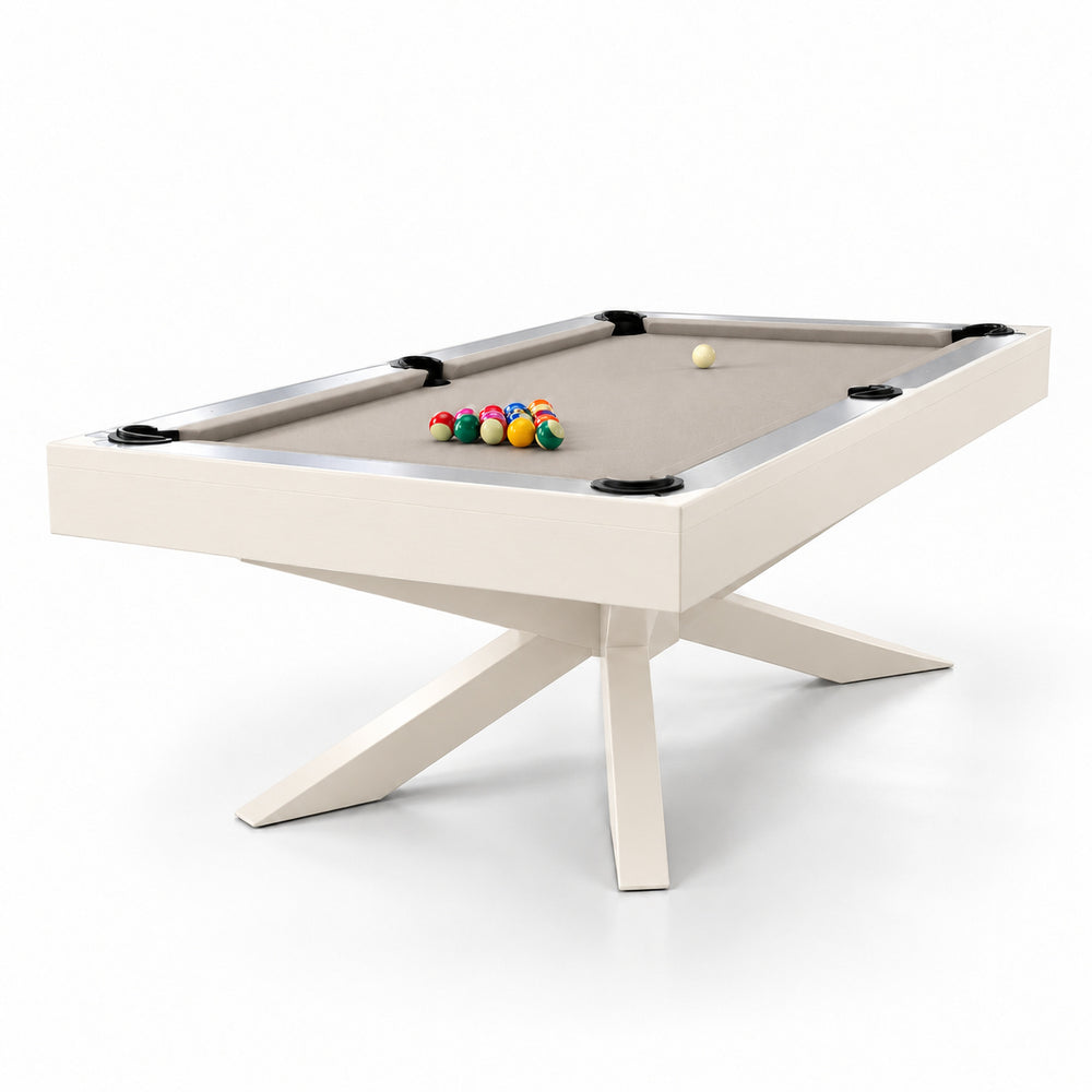 Asbury pool table - Warm Ivory 
