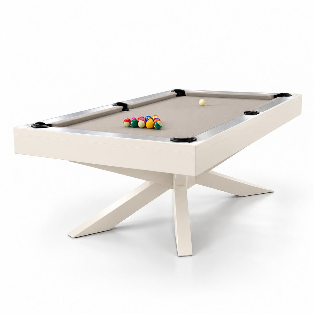 Asbury pool table - Warm Ivory 