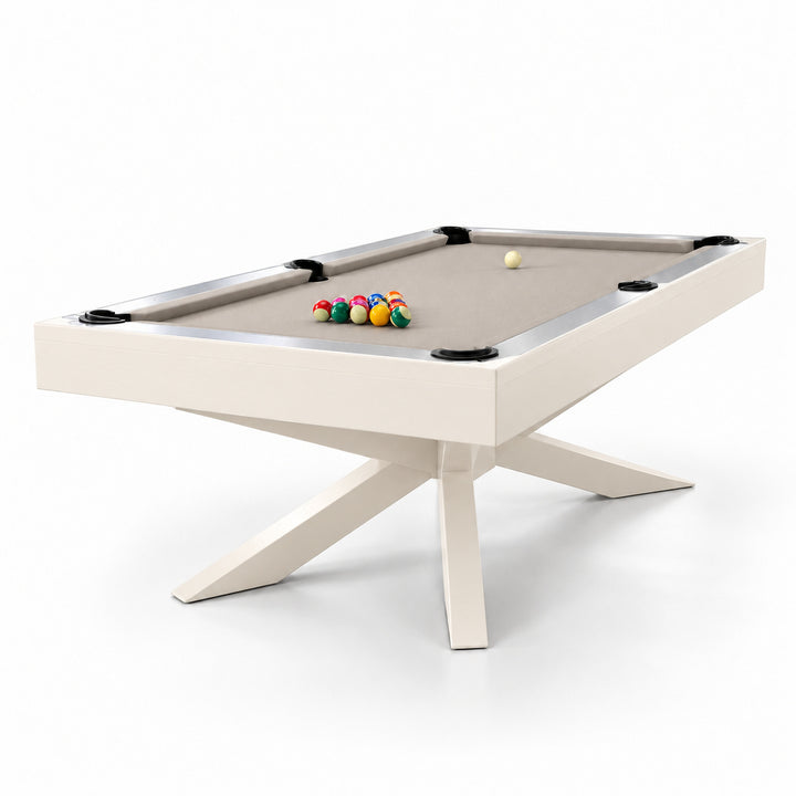 Asbury pool table - Warm Ivory 