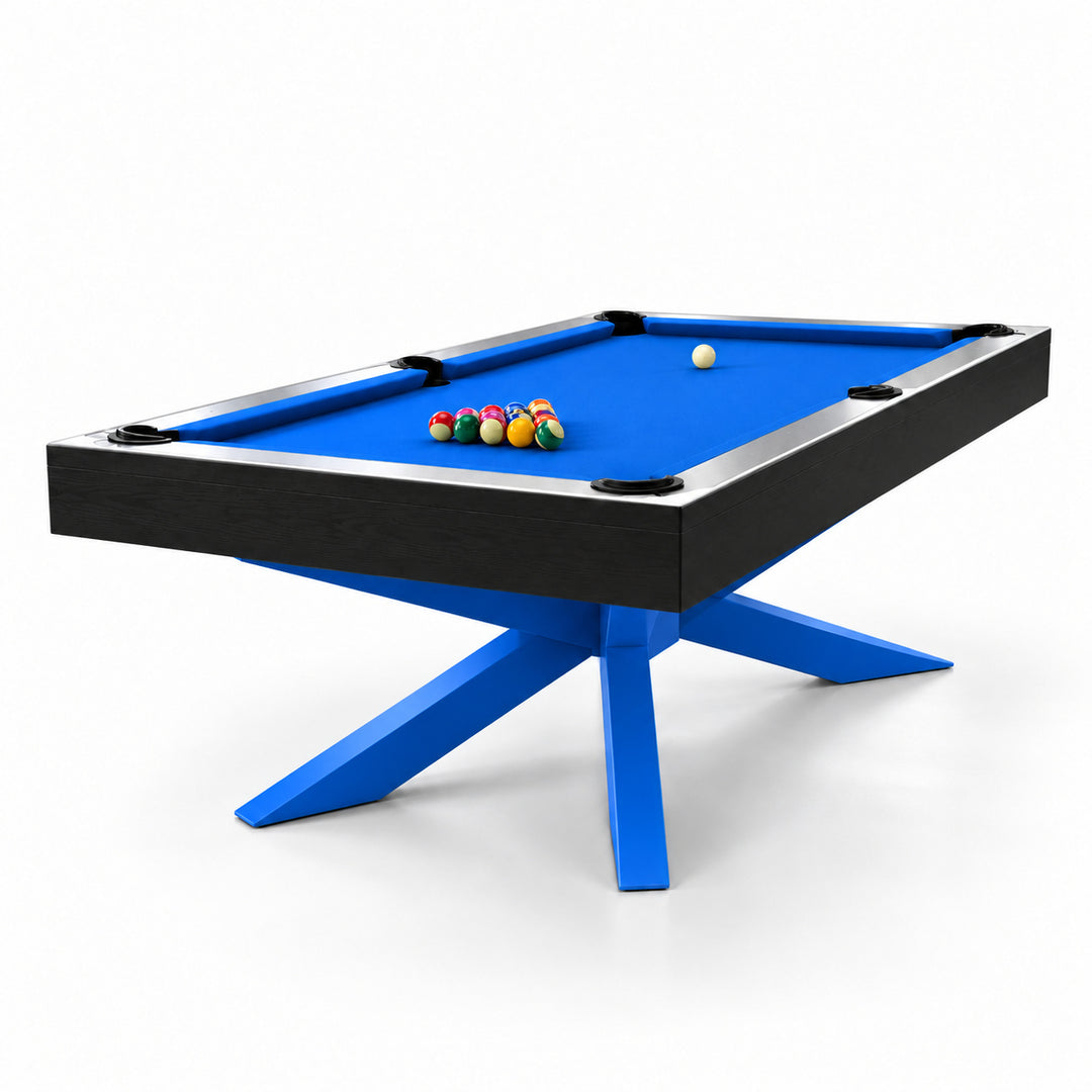 Asbury pool table - Electric Blue 