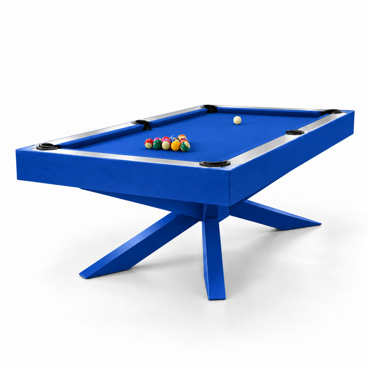Asbury pool table - Solid Cobalt 