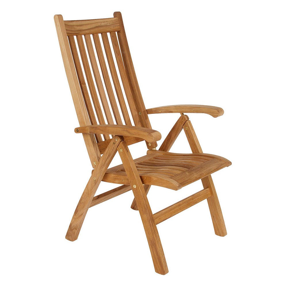 Ascot Highback Recliner by Barlow Tyrie, white background