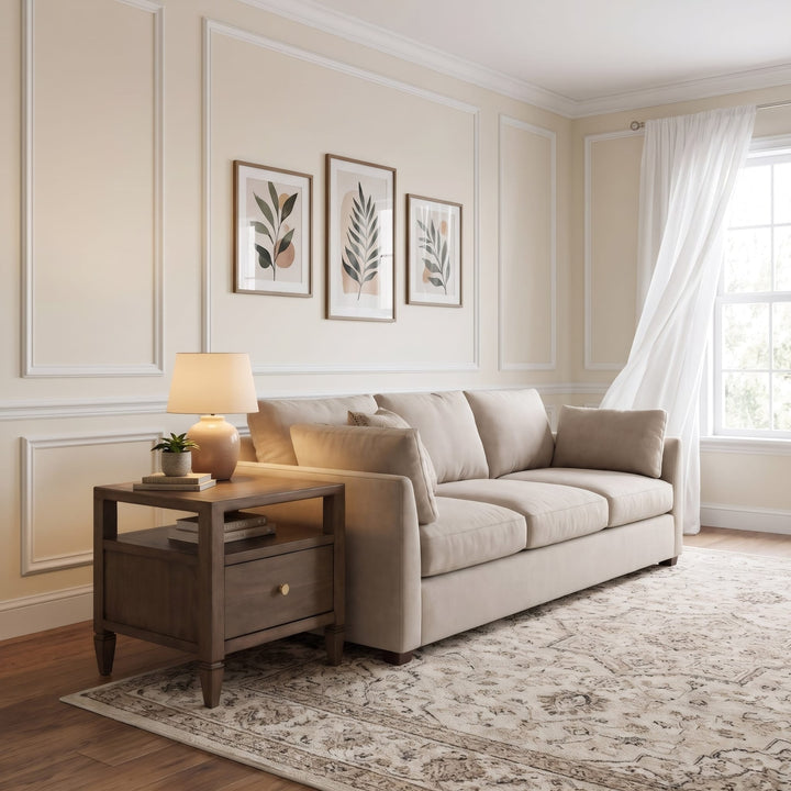 Ascott Side Table in Pecan Pie — lifestyle photo