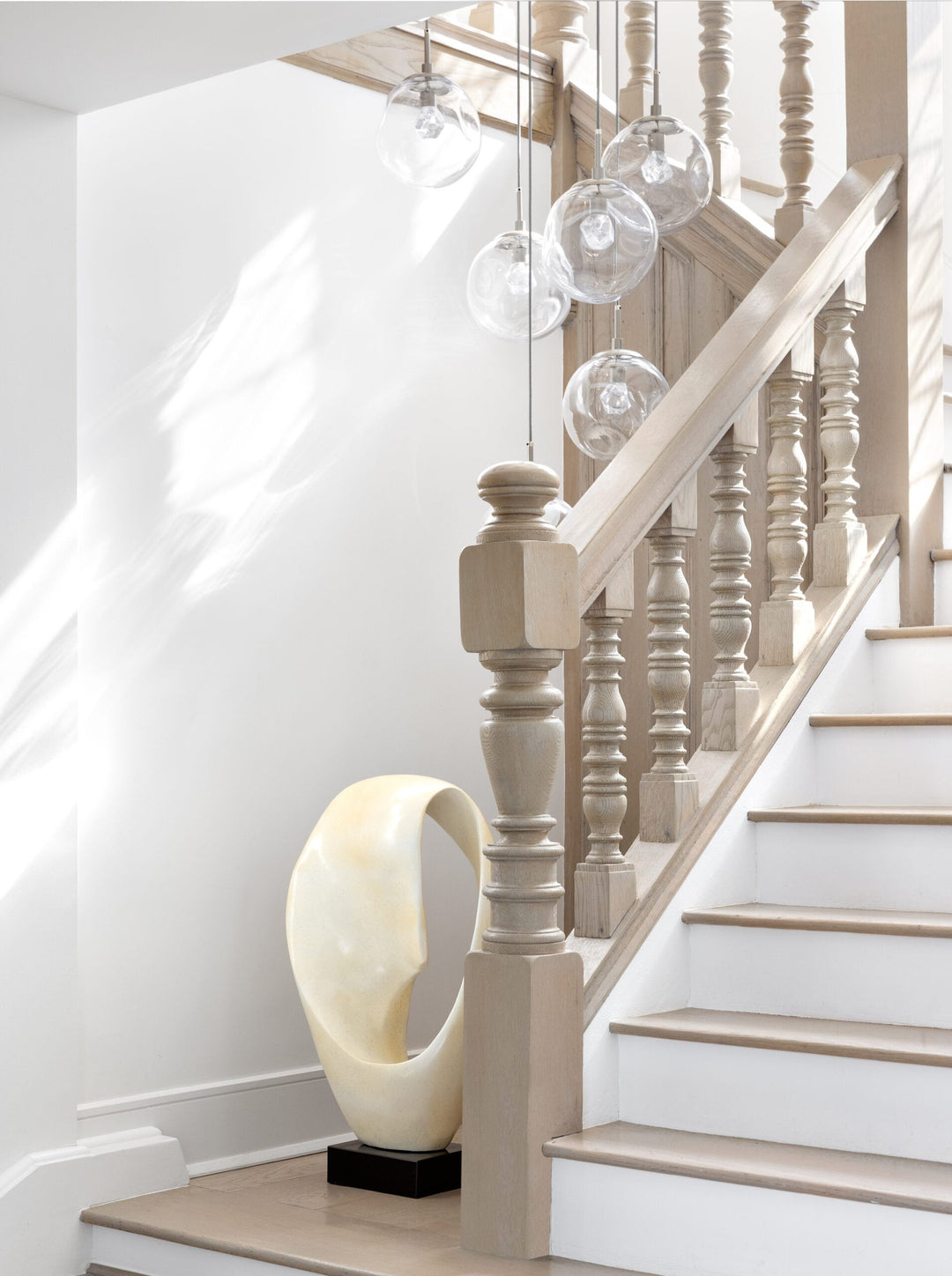 Aster Round Pendant Chandelier by Hammerton Studio in a styled interior