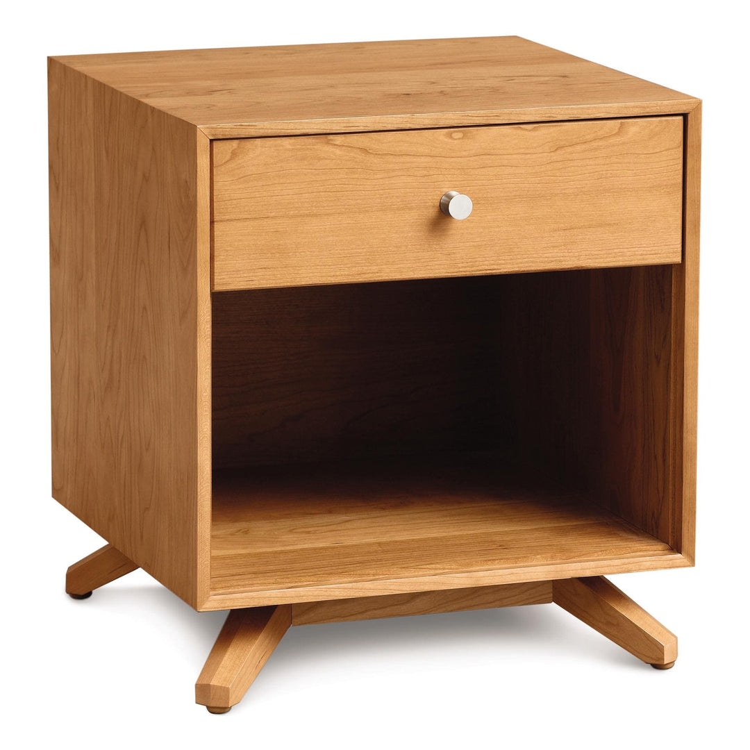 Astrid 1-Drawer Enclosed Shelf Nightstand Copeland Furniture