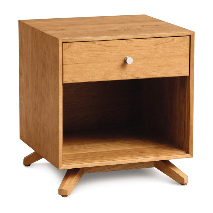 Astrid 1-Drawer Enclosed Shelf Nightstand Copeland Furniture