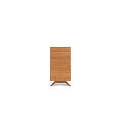 Astrid 5-Drawer Dresser in Natural Cherry