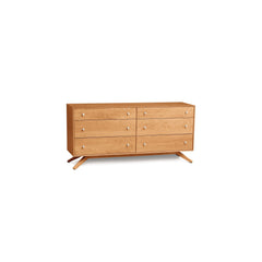 Astrid 6-Drawer Dresser in Natural Cherry